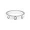 Love Mini Love Ring White Gold [18k] Fashion Diamond Band Ring Silver from Cartier 3