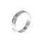 Love Mini Love Ring White Gold [18k] Fashion Diamond Band Ring Silver from Cartier 2