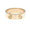 Love Love Ring Pink Gold [18k] Fashion No Stone Band Ring from Cartier 5