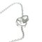 Baby Love Bracelet White Gold [18k] No Stone Charm Bracelet Silver from Cartier 4