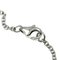 Baby Love Bracelet White Gold [18k] No Stone Charm Bracelet Silver from Cartier 8