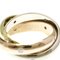 Trinity Ring 15pd Pink Gold [18k],white Gold [18k],yellow Gold [18k] Fashion Diamond Band Ring Gold from Cartier 7