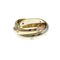 Trinity Ring 15pd Pink Gold [18k],white Gold [18k],yellow Gold [18k] Fashion Diamond Band Ring Gold from Cartier 2
