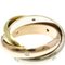 Trinity Ring 15pd Pink Gold [18k],white Gold [18k],yellow Gold [18k] Fashion Diamond Band Ring Gold from Cartier 8