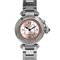 Watch Miss Pasha Silver Pink F-20026 Ladies Ss Quartz Dial Battery Operated from Cartier 1
