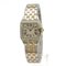 Santos De 2 Row Ss Gp Reloj de cuarzo para mujer con esfera de marfil en dos tonos W25066z6 de Cartier, Imagen 1