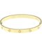 Bracelet Love B6067519 Or jaune [18k] No Stone Bangle Gold de Cartier 8