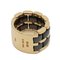 Ultra Ring Large K18yg Yellow Gold Black Ceramic Size 14 #54 from Chanel, Image 2
