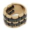 Ultra Ring Large K18yg Yellow Gold Black Ceramic Size 14 #54 from Chanel 1
