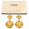 Gripoa Color Stone Circle Earrings Gp Womens Itkf5axucp6w from Chanel Set of 2 5