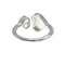 Happy Diamond Heart 829482 oro blanco [18k] Anillo de moda con forma de concha de plata de Chopard, Imagen 4