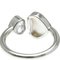 Happy Diamond Heart 829482 Anello in oro bianco [18k] Fashion Shell Band in argento di Chopard, Immagine 8