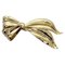 Brooch Gold Ec-20020 Ribbon Gp Pin Ladies by Christian Dior 1