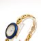 Cambio de bisel esfera blanca Gp reloj de cuarzo para mujer bañado en oro 11 / 12.2 de Gucci, Imagen 6