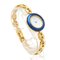Cambio de bisel esfera blanca Gp reloj de cuarzo para mujer bañado en oro 11 / 12.2 de Gucci, Imagen 3