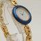Cambio de bisel esfera blanca Gp reloj de cuarzo para mujer bañado en oro 11 / 12.2 de Gucci, Imagen 5