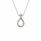 Loop Large Diamond - Pt950 Platin Halskette für Damen von Harry Winston 2