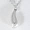 Teardrop Silver Necklace from Tiffany 1