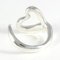 Anillo con forma de corazón de plata de Tiffany, Imagen 4