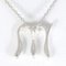 Silberne Initiale M Halskette von Tiffany 4