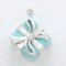 Blue Box Silver Pendant Top from Tiffany 1