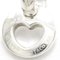 Aretes con forma de corazón de plata de Tiffany, Imagen 5