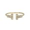 T Wire Ring in Pink Gold from Tiffany 1