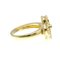 Vintage Alhambra Yellow Gold Band Ring from Van Cleef & Arpels 8