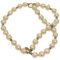 Perlenarmband aus Metall von Chanel 2