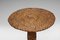 Early 20th Century Art Populaire Side Table in Rye Straw, France 5