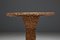 Early 20th Century Art Populaire Side Table in Rye Straw, France 8