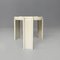 Modern Italian White Plastic Coffee Tables attributed to Giotto Stoppino for Kartell, 1970s, Set of 2 9