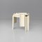 Modern Italian White Plastic Coffee Tables attributed to Giotto Stoppino for Kartell, 1970s, Set of 2, Image 3
