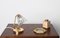 Lampade da tavolo a forma di campana in vetro di Murano e ottone attribuite a Barovier per Erco, Italia, anni '40, set di 2, Immagine 17