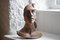 Scultura busto modernista, forma femminile, Italia, Immagine 2