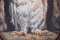 B. Barratt, Barn Owl, Original Oil on Board, Framed 6