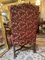 Carved Upholstered High Back Chairs, Set of 2 4