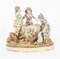 20th Century Vintage Dresden Revival Porcelain Centrepiece Children at Play, 1990s 12