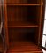 Vintage 20th Century Flame Mahogany Breakfront Bookcase Georgian Revival, 1950s, Image 11