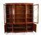 Vintage 20th Century Flame Mahogany Breakfront Bookcase Georgian Revival, 1950s, Image 10