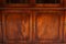 Vintage 20th Century Flame Mahogany Breakfront Bookcase Georgian Revival, 1950s, Image 9