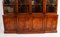 Vintage 20th Century Flame Mahogany Breakfront Bookcase Georgian Revival, 1950s, Image 7