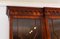 Vintage 20th Century Flame Mahogany Breakfront Bookcase Georgian Revival, 1950s, Image 5