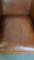 Poltrone in pelle di vacchetta color cognac con cuscini larghi, Regno Unito, set di 2, Immagine 7