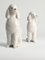 Weiße handbemalte Pudelhunde aus Porzellan von Lomonosov, 1960er, 2er Set 15