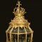 Lámpara de Versalles con farol dorado francés Luis XIV, Imagen 6