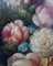 Artiste anglais, Nature morte florale, Peinture à l'huile, Encadré 3