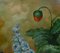 Artista victoriano, Arreglo floral, Pintura al óleo, Enmarcado, Imagen 6
