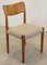Vintage Danish Dining Room Chairs, 1970s, Set of 6 15