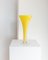 Yellow Empoli Glass Vase, Italy, 1970s 4